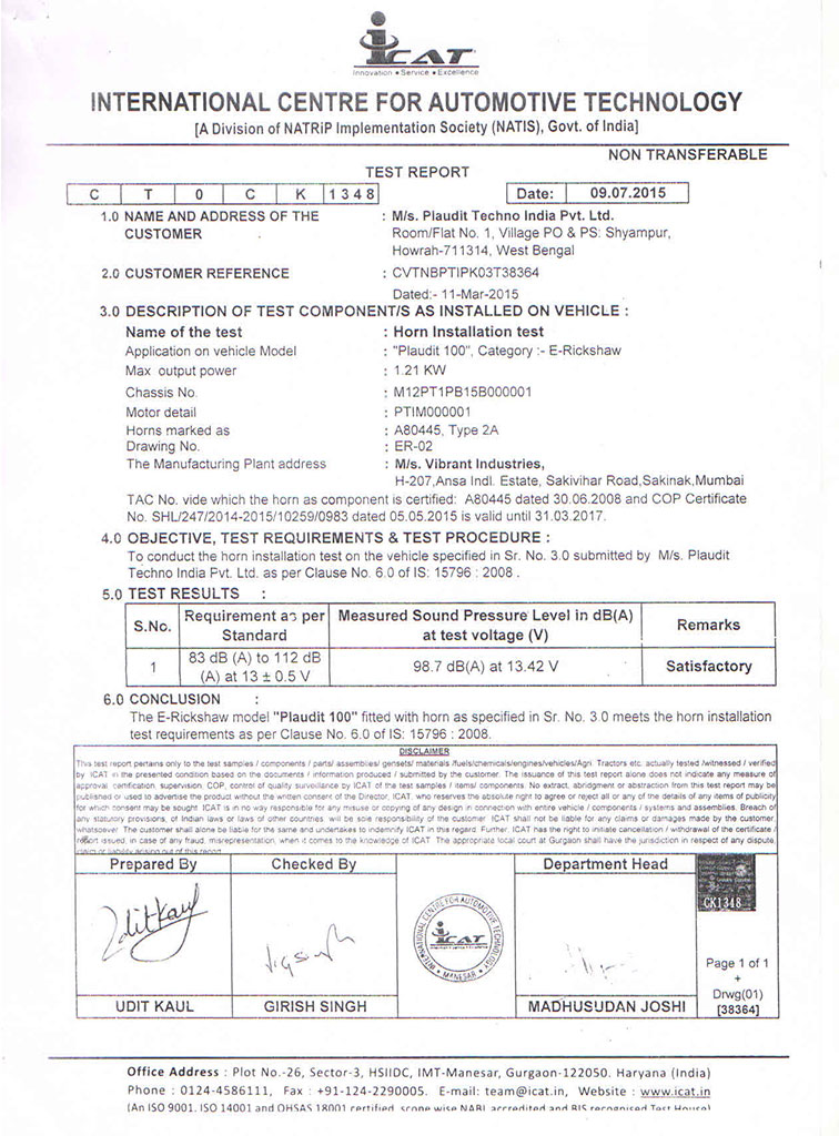 icat Certification5
