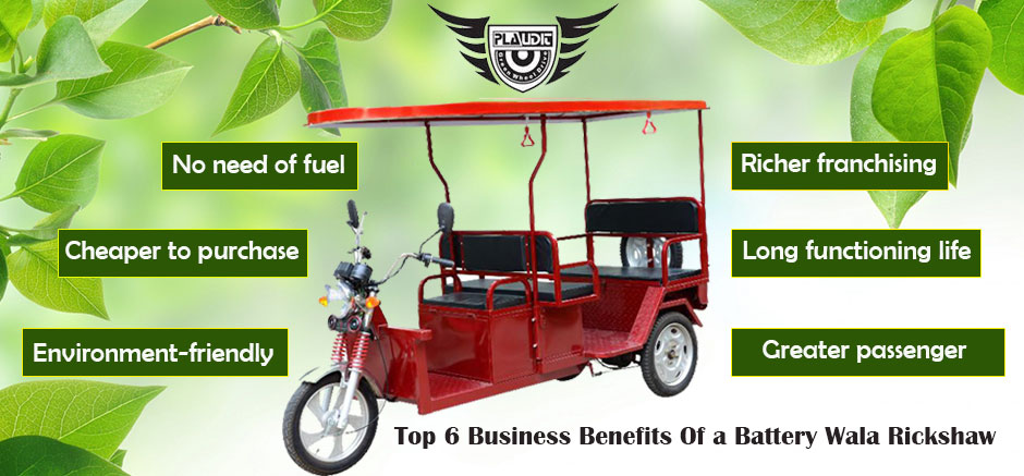 battery wala rickshaw
